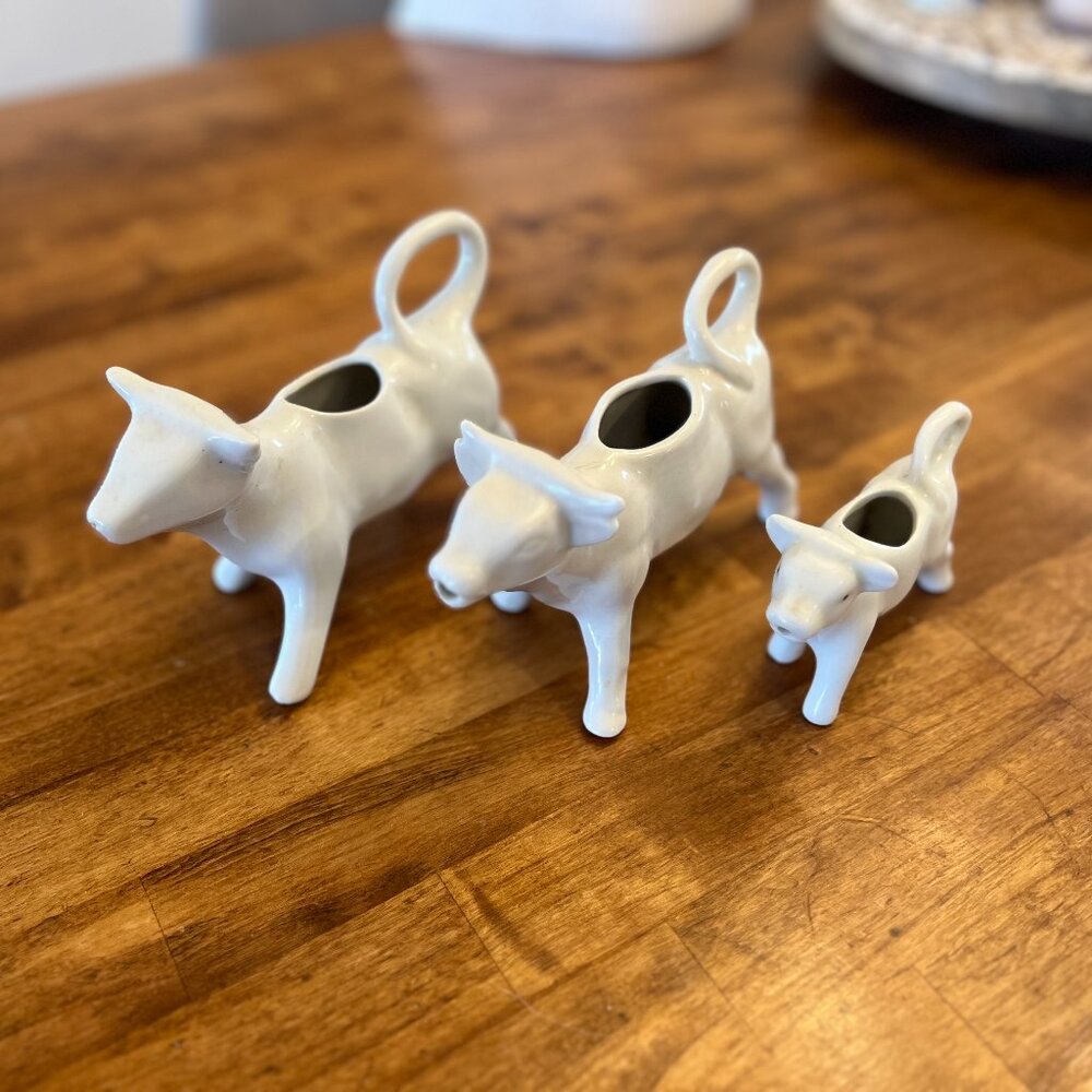 Cow Creamers - Set of 3